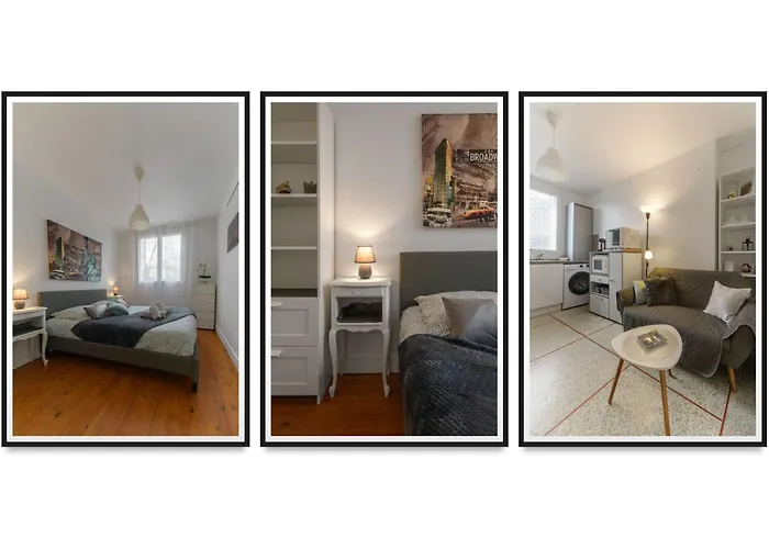 Le Dome - Cosy En Centre Avec Parking شقة